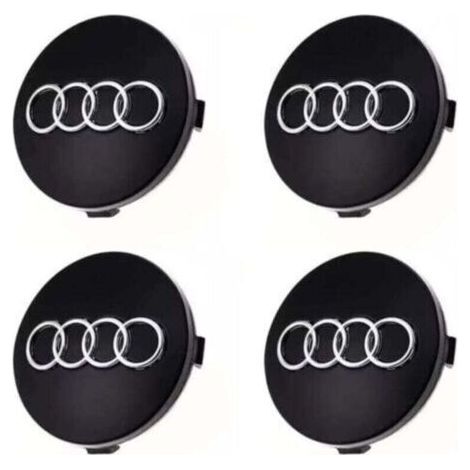 Enjoliveurs de roue 4 pièces pour Audi, accessoires auto ABS 60 mm