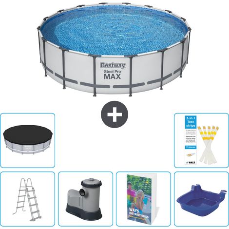 Bestway Steel Pro MAX Rund - 488x122 cm - 7-teilig S662