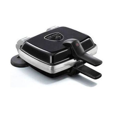 Lagrange Super 2 Waffeliera Nera 1000W