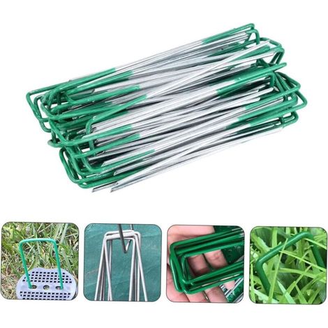 ING 50 U-shaped garden stakes - durable ground stakes (1/5)