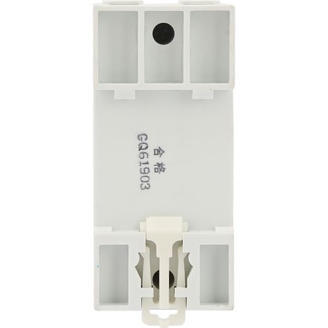 230V 40A Module protecteur modulaire sur/sous-tension réarmement auto pour rail DIN 35mm 77x35x45mm (1/5)