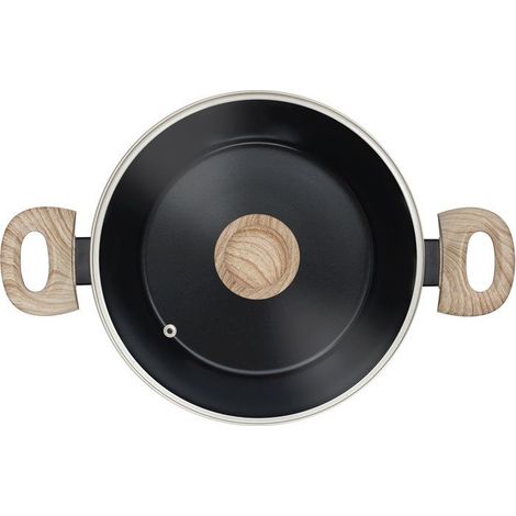 Bräter mit Deckel - PYREX - Cook & Care - 24 cm - Antihaftbeschichtet - Induktion - Ohne PFAS (1/5)