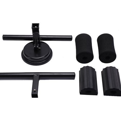 Appareil de redressement assis ergonomique, ventre plat, entraînement abdominal avec ventouse, noir, grande stabilité (1/5)
