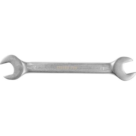 Schlüssel Strend Pro 3113, 18x19 mm, Maulschlüssel, doppelseitig, Cr-V
