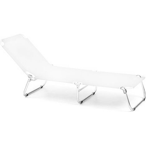 Brandina Tahiti pieghevole alluminio anodizzato tubolare 22mm bianco M0585-08