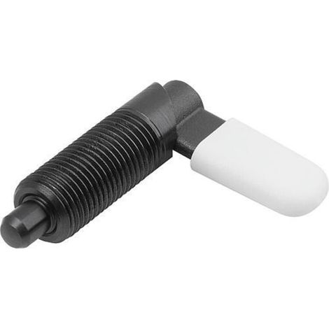 KIPP Sperrriegel M10 D=4 Form C Gewindehülse Stahl brüniert (1/3)