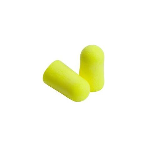 Bouchons d'oreilles jetables, bouchons d'oreilles en mousse, bouchons d'oreilles antibruit pour dormir, étudier, travailler, voyager, projets, construction (jaunes, 60 paires) (1/5)