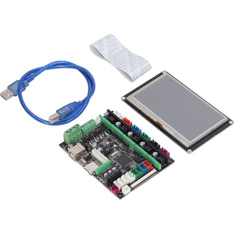 MKS Robin nano v1.2 carte contrôleur avec écran tactile TFT 43 pouces pour imprimante 3D (référence B01804) (1/5)