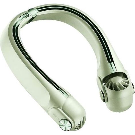Ventilateurs de cou portables sans pales, ventilateurs personnels rechargeables à porter, ventilateurs de cou à suspendre par USB (1/5)