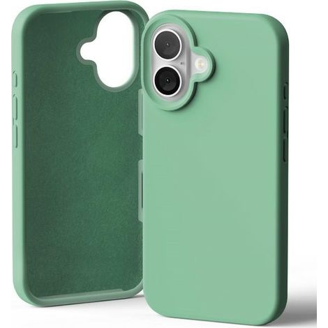 iPhone 16 6.1 in silicone color mercurio, verde/verde