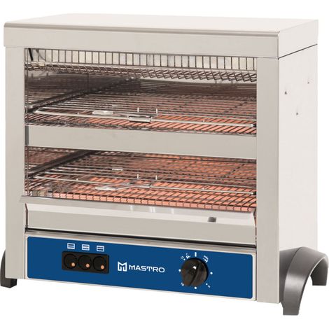 Toasteur électrique, 2 niveaux 525x305x445 mm - VIRTUS