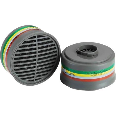 FILTRO PER MASCHERA 'VULCANO' A1 - B1 - E1 - K1 P3R- 6 pezzi  - MILLA