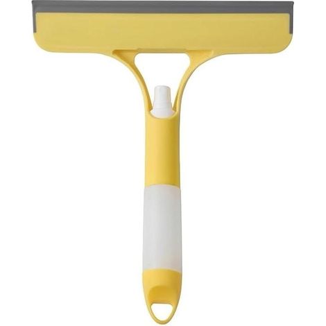 8.46-inch Multi-Purpose Silicone Scraper Brush, 3-in-1 Cleaning Tool for Window and Bathroom Mirrors, for Glass Mirrors and Doors (1/5)