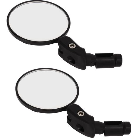 1 Paire Rétroviseurs Vélo Convexes Rétroviseurs Guidon Pliables Réglage 360 Degrés Universel (1/5)