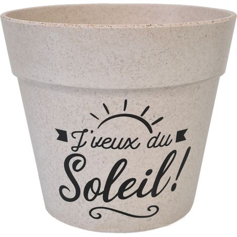 Cache pot en bambou J'veux du soleil (1/2)