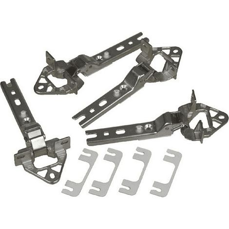 CHARNIERES PORTE REFRIGERATEUR 4 PIECES POUR REFRIGERATEUR SIEMENS - 268700