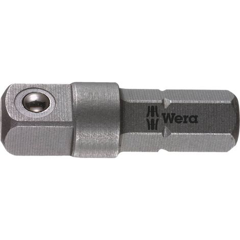 Wera 870/1 05136000001 Raccordo per bussole Impronta (cacciavite) 1/4 (6.3 mm) 25 mm 1 pz.