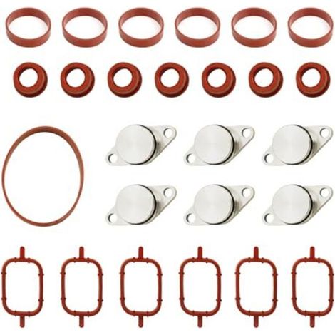 Kit de suppression du collecteur d'admission 6 x 33 mm M57 M57N M57TU M57TUD20 11612245439 pour E39 E60 E61 E46 E38 E53, joints d'admission M457 (6x33) (1/5)
