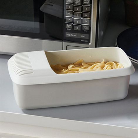 Cuisson pâtes cuvette égouttement résistant chaleur outil cuisine 30x14x10cm (1/4)