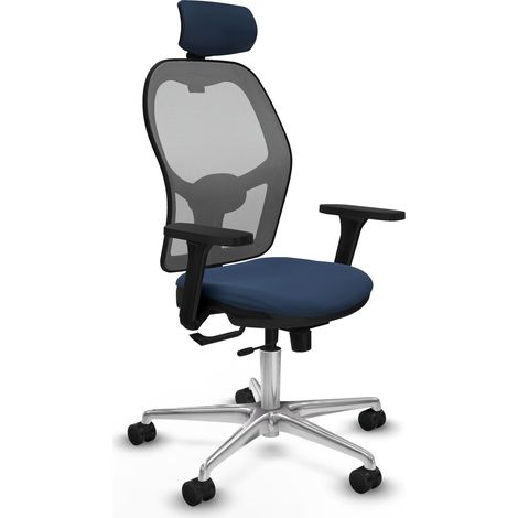 Silla piqueras y crespo Jorquera gris similpiel madera (1/2)
