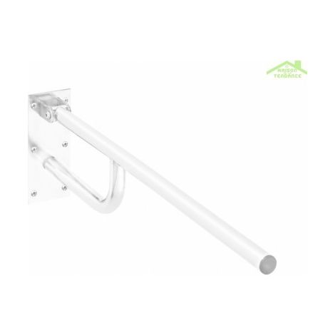 Barre d'appui relevable HELP en blanc comaxite 76x25x10cm (1/5)