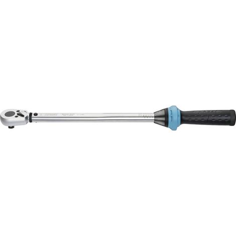 Hazet – Clé dynamométrique 1/2" (12.5 mm) 40-200 Nm – Cliquet réversible ergonomique – Précision ± 4 % – Longueur 513 mm – Coffret inclus (1/10)
