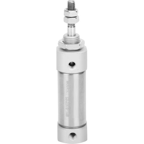 Vérin pneumatique mini double effet à course simple tige, en acier inoxydable, référence CDJ2B16CDJ2B16-10B