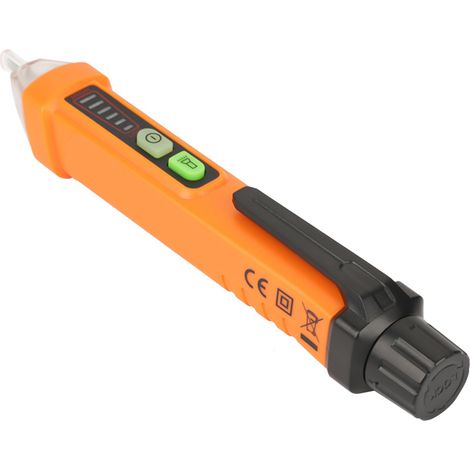 Stylo testeur de tension PEAKMETER PM8908C NCV avec indicateur LED AC12-1000V