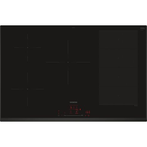 Siemens iQ700 EX851HVC1E. Colore del prodotto: Nero, Posizionamento dell'apparecchio: Da incasso, Dimensione della larghezza del piano cottura: 80 cm. Tipo di controllo: Touch, Posizione di control... (1/4)