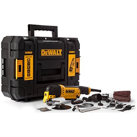 DeWALT DWE315KT UTENSILE MULTIFUNZIONE 300W IN VALIGETTA TSTAK CON ACCESSORI