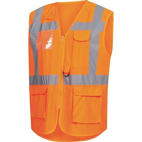 Chaleco  de  advertencia  7119  Talla.XXL  amarillo  neón  EN  ISO  13688/EN  ISO  20471/EN  1149  NITRAS