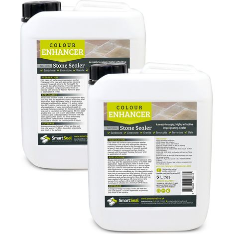 Sandstone/Natural Stone Sealer - Colour Enhancer - 2 x 5 Litre