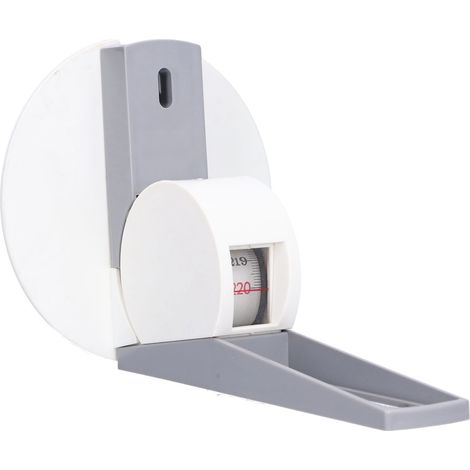 Règle de hauteur murale 2,2 m avec plaque de fixation, ruban mesureur compact en ABS, outil de croissance pour enfant, toise décorative. (1/5)