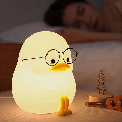 Veilleuse En Forme De Poire - Veilleuse USB Rechargeable - Pour Chambre D Enfant Ou Dortoir - 30 Min Minuterie - 0 6 W - 800 MAh (1/5)