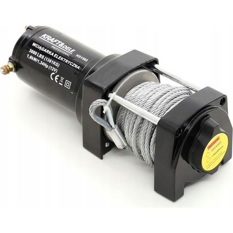 Verricello elettrico da 3000 libbre (1360 kg) a 12 V, modello KD1562 (1/5)