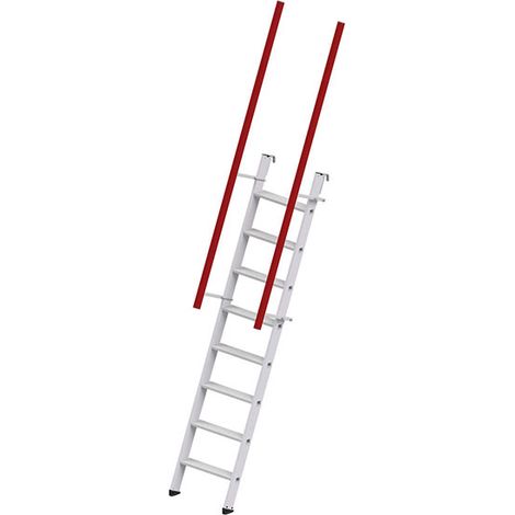 Scala industriale 5 gradini - Altezza di accesso 1.15m - Inclinazione 68° - 805805 (1/5)
