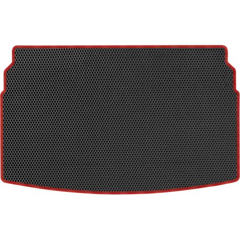 Tappetino per bagagliaio in EVA a nido d'ape per Volkswagen T-Cross SUV dal 2019 - NERO (1/5)