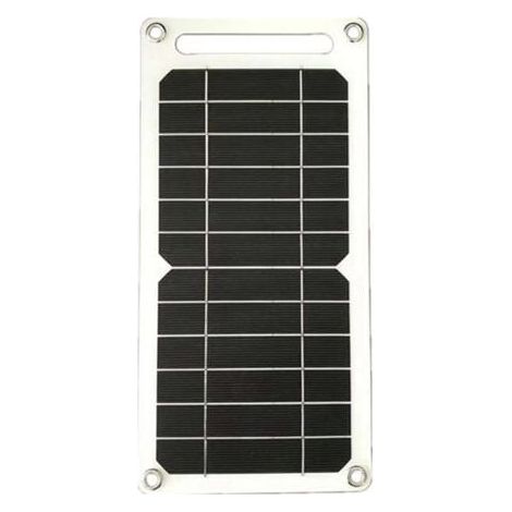 6V USB Portable Waterproof Solar Panel Power Bank 6W Outdoor Travel Charger MUMU (1/4)