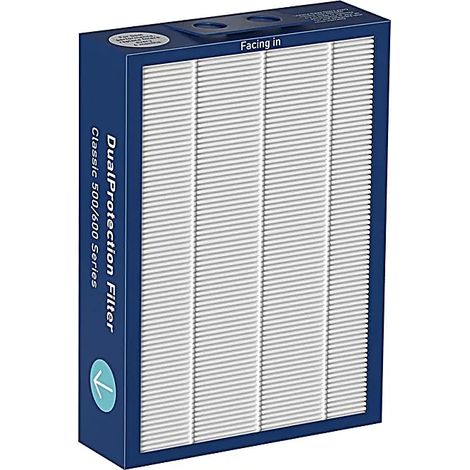 (Une cartouche filtrante) Filtre de rechange compatible avec les purificateurs d'air Blueair Classic 500, 600 et 550E - Compatible avec les modèles RFiXX - Technologie HEPA Silent (1/4)