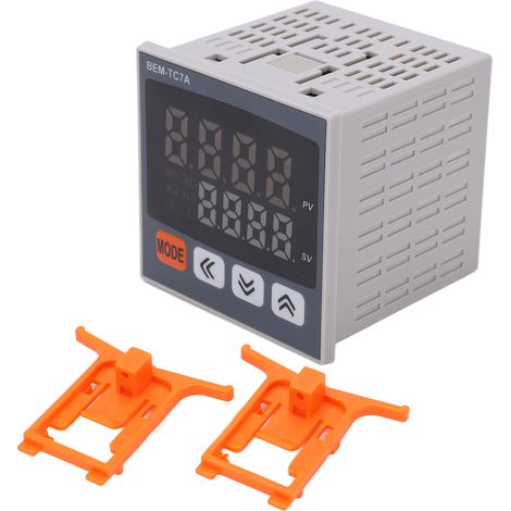 Thermostat numérique PID, régulateur de température, sortie relais intelligente 100-240 V CA (BEM-TC7A-14RV)