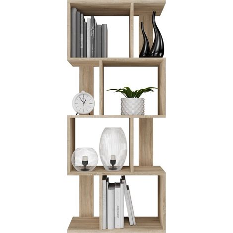 Libreria, rovere Sonoma, 59,5 x 104 x 30 cm (1/3)