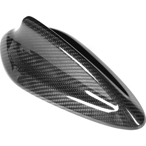 Aileron requin en fibre de carbone sèche pour antenne auto, garniture décorative compatible G01 G02 G05 G06 G20 G30, style sport, finition mat, kit unique (1/5)