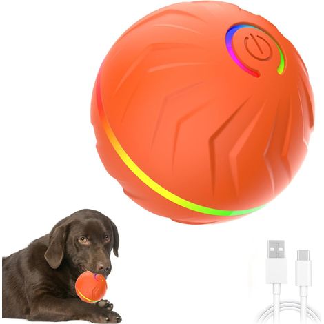Interactive Dog Toy Ball Automatic Pet Toy Ball,USB Rechargeable