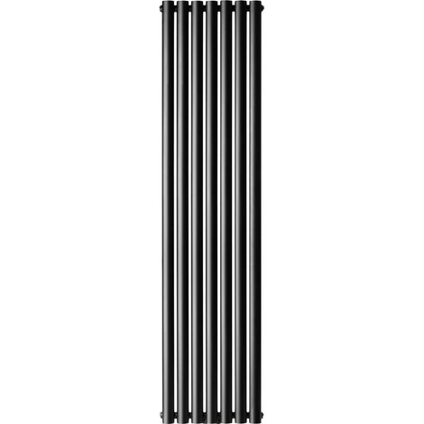 Radiateur décoratif LUXRAD Oval double 170x41 cm ZDC noir 1435W (1/3)