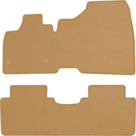 Nissan Ariya ab 2022 – Spezielle Fußmatten – EVA-Honigwabenbeige (1/5)