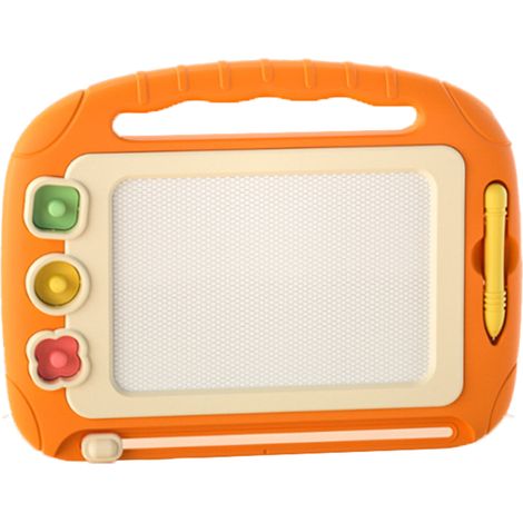 Tableau Magnétique Réinscriptible - Surface de Dessin 30 x 22 cm - Pour Enfants à Partir de 3 Ans - Avec Stylo et Gomme - 1 Pièce (1/5)