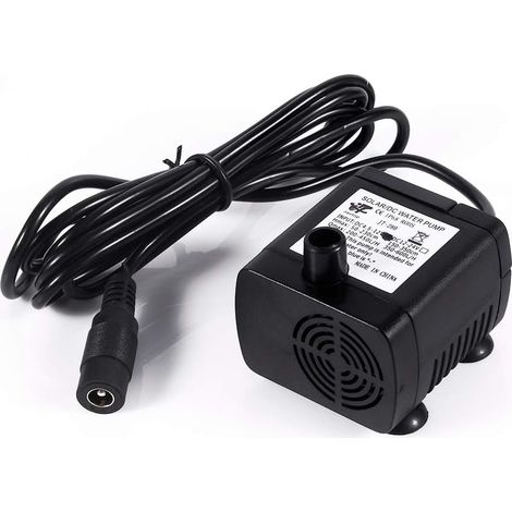 Pompe à eau submersible amphibie solaire miniature DC12V 5W 420L/h pour aquarium, fontaine, bassin, hydroponie et statue, idéale pour la Saint-Valentin et les fêtes foraines. (1/5)