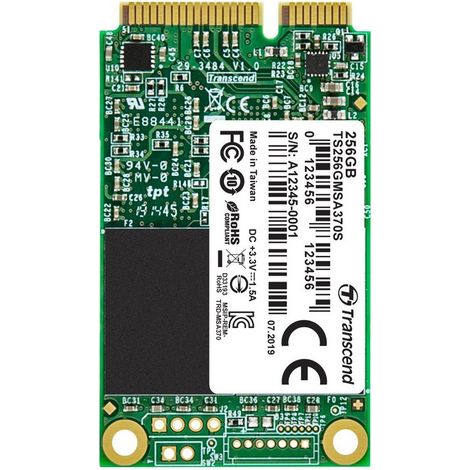 TRANSCEND 256GB mSATA SSD SATA III MLC