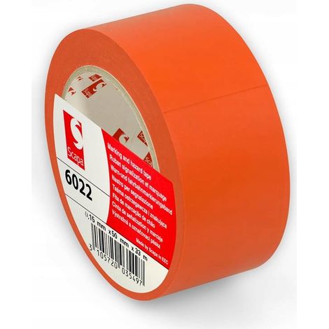 Nastro segnaletico arancione per pavimenti Scapa 2721, 50 mm / 33 m (1/5)