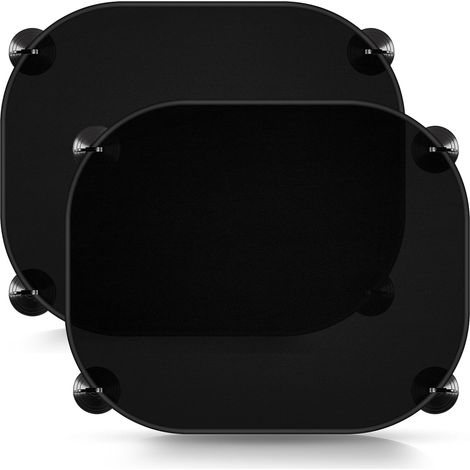 2 PCS Pare Soleil Voiture Bébé,Voiture Pare Soleil Enfant Protection UV,Universel Voiture Pare Soleil pour Arriere Vitres Latérales,Protection Solaire Fenêtre de Véhicule avec 8 Ventouses,44  36cm (1/5)